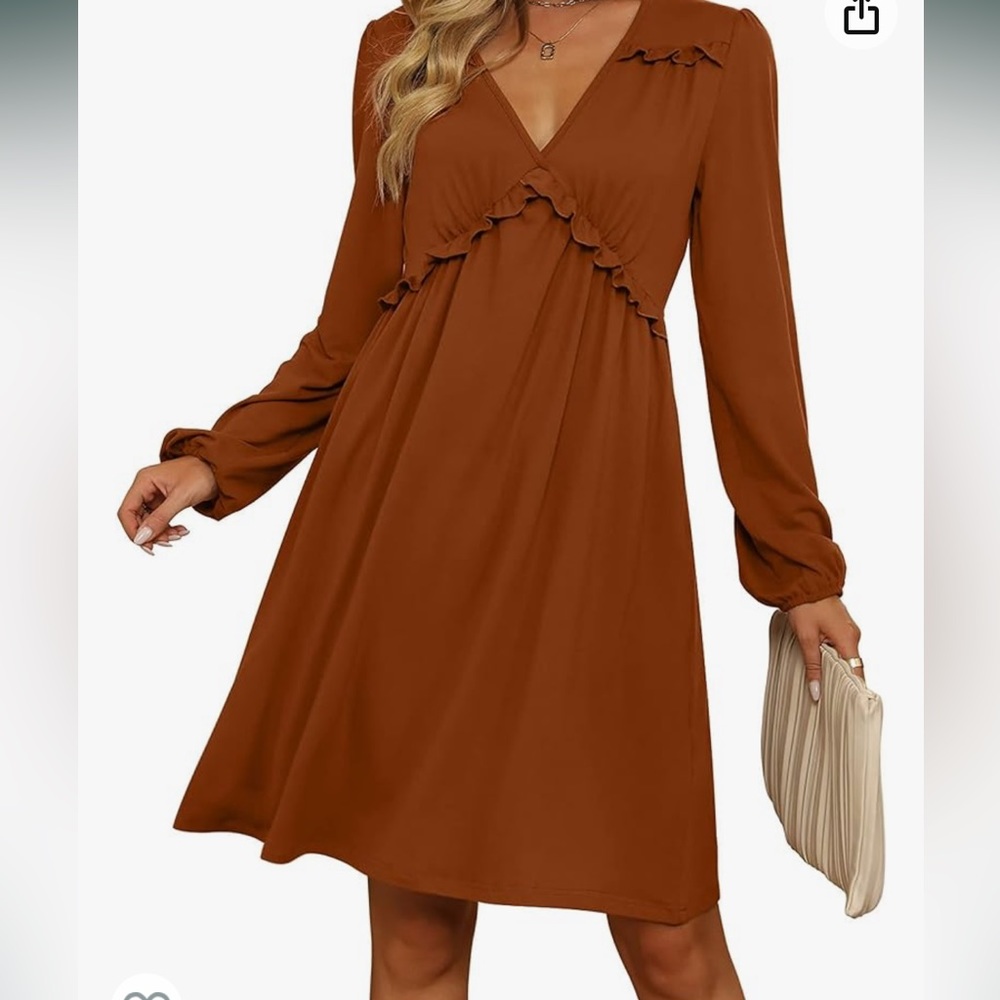 Dark Tan Dress